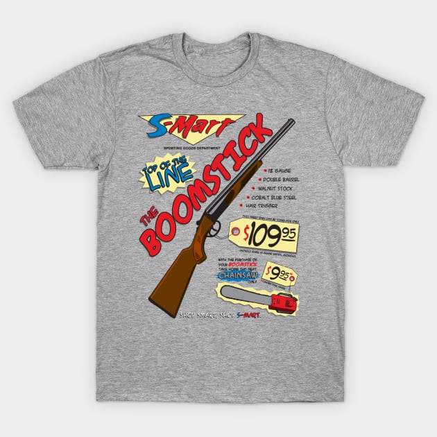 The Boomstick T-Shirt by d4n13ldesigns